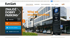Desktop Screenshot of europark.pl