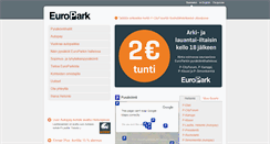 Desktop Screenshot of europark.fi